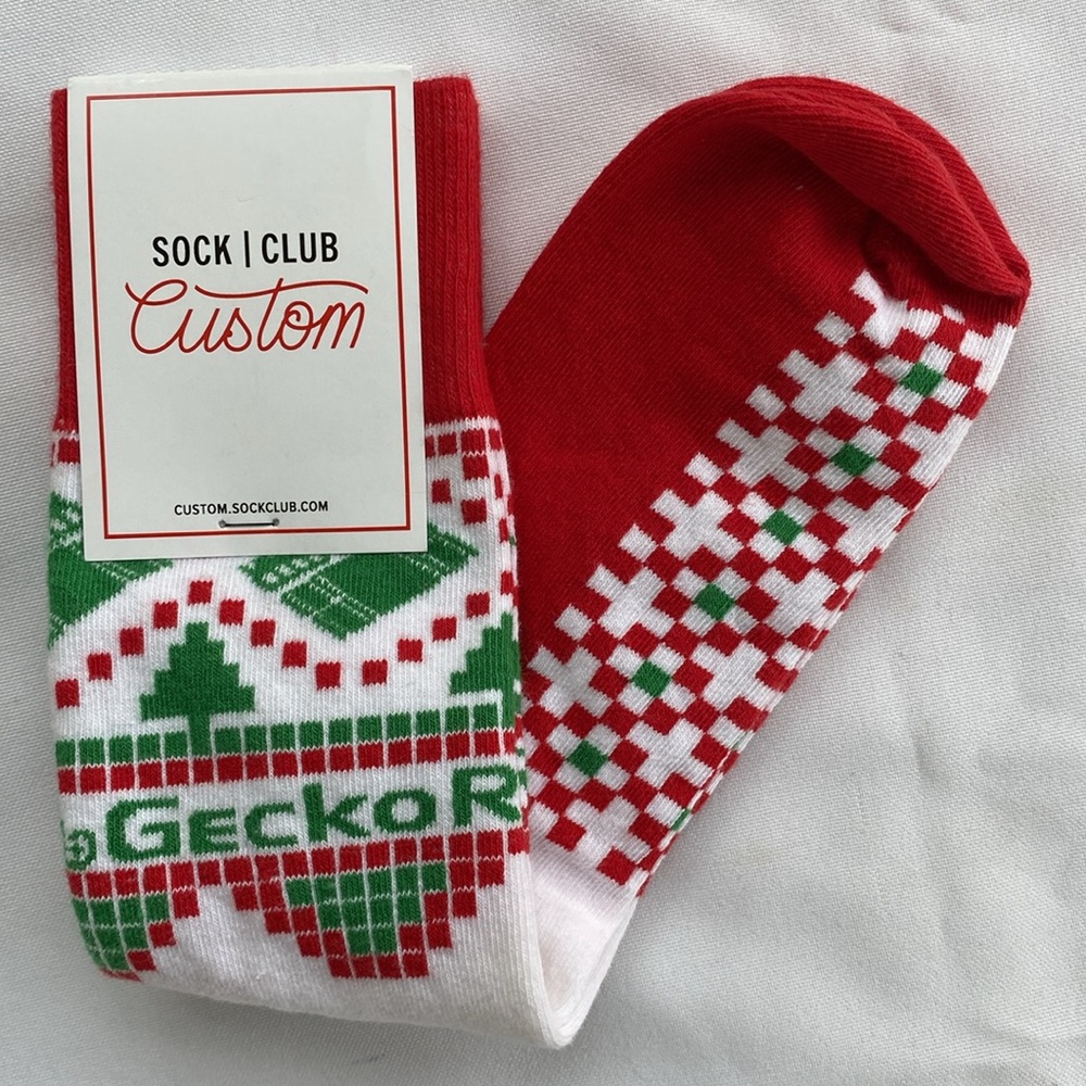 Sock Club Custom Socks - Gecko Robotics NWT